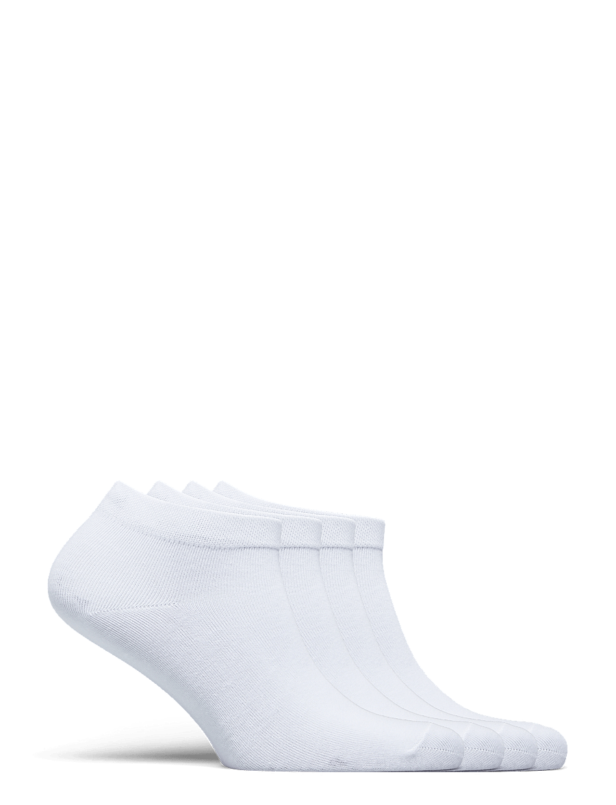 Lindex - 4-pack ankle socks - lühikese säärega sokid - white - 1