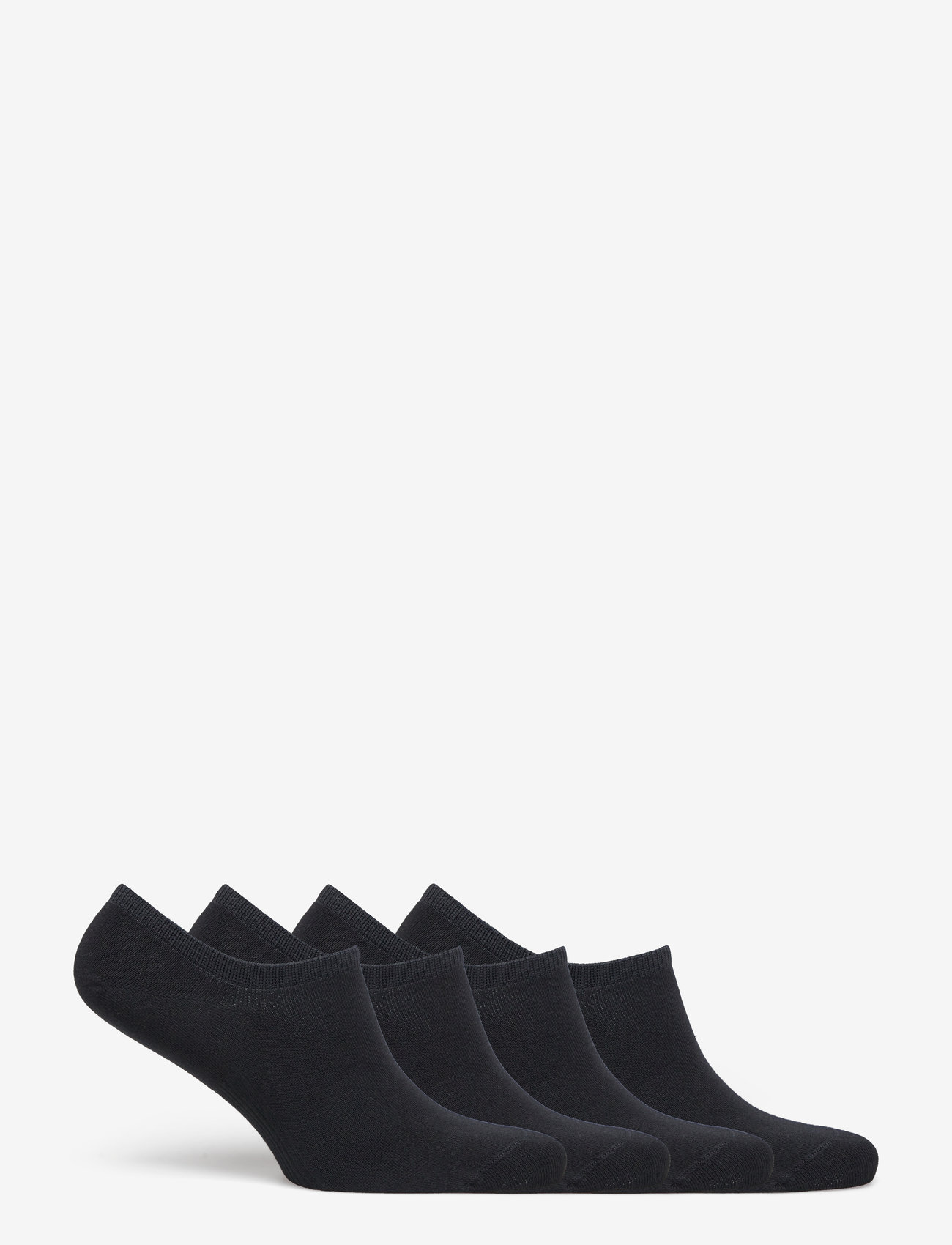 Lindex - Sock low ankle 4 p - sneackersocken - black - 1