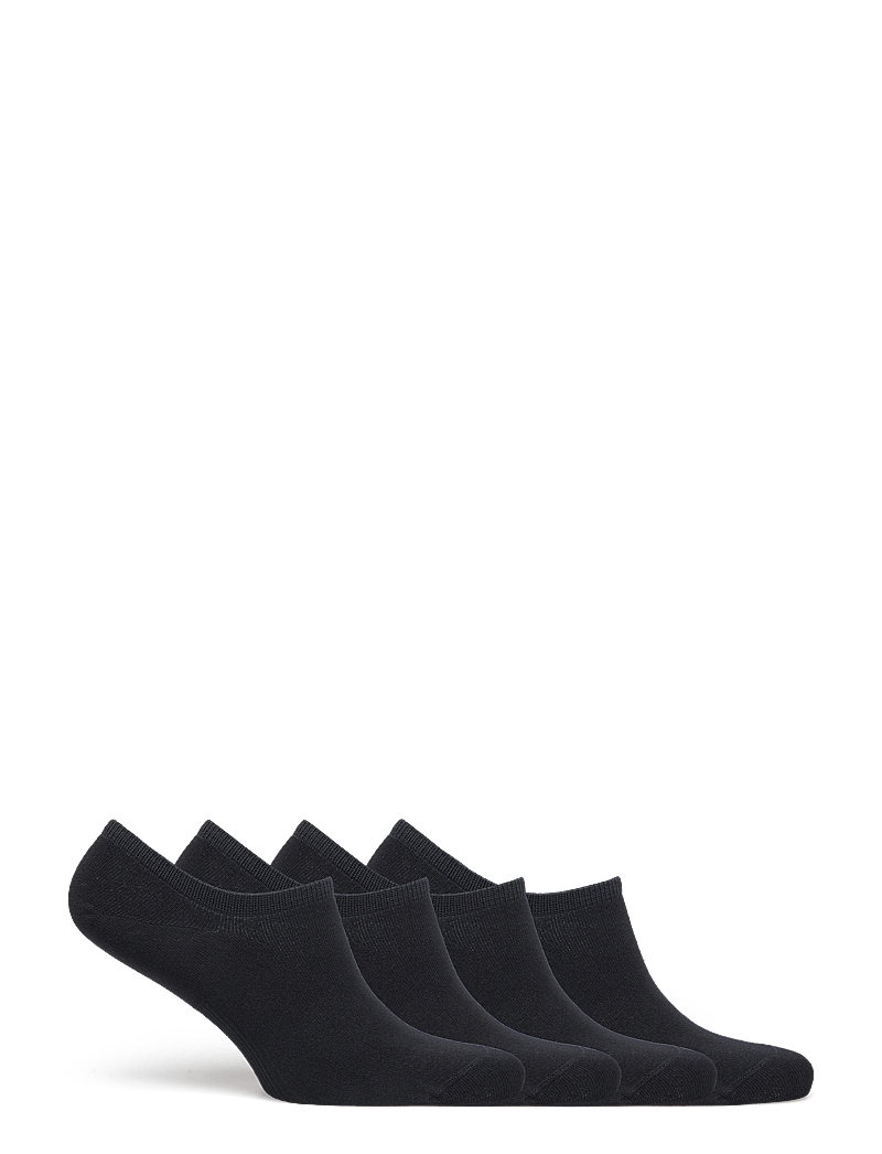 Lindex - Sock low ankle 4 p - sneackersocken - black - 1
