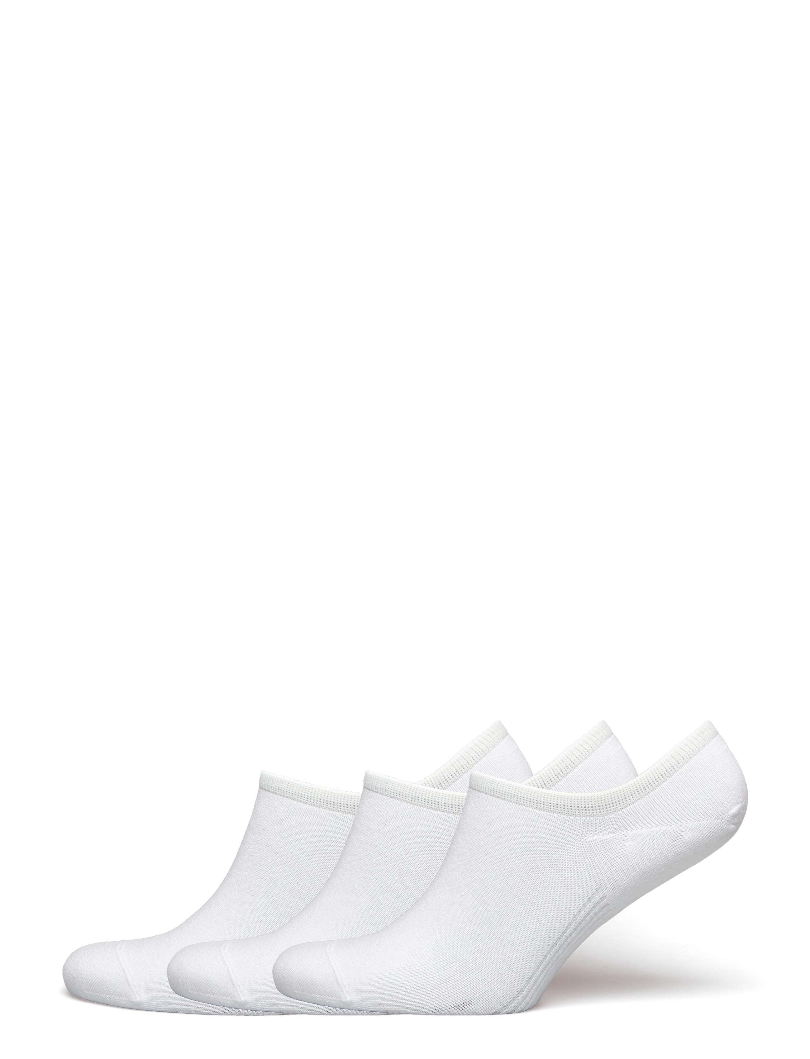 Lindex 4-Pack Low Ankle Socks, 37/39, Weiß - Footies-ankle Frauen