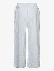 Lindex - Trousers pyjama seersucker - laveste priser - blue - 1