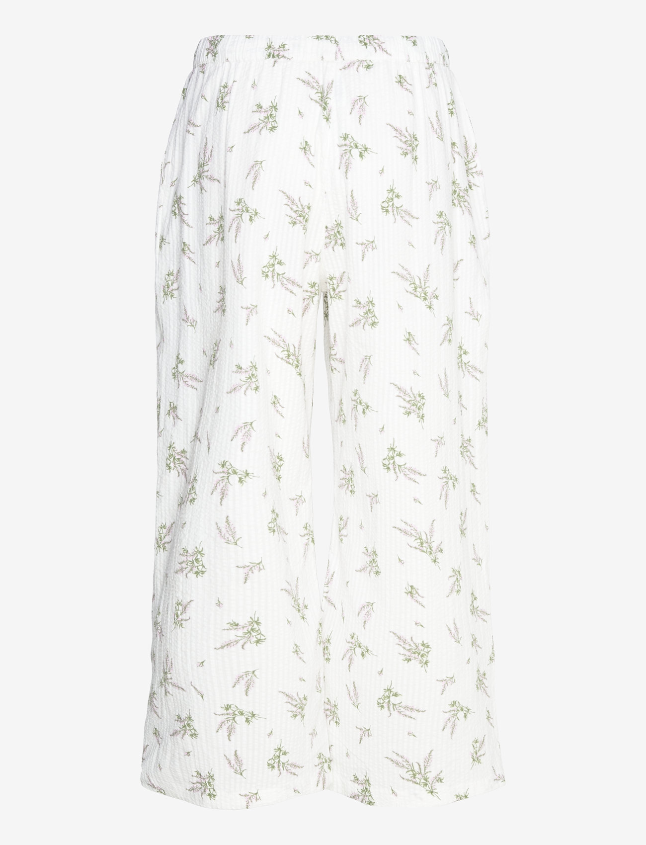 Lindex - Pyjamasbukse i seersucker - laveste priser - light pink - 1