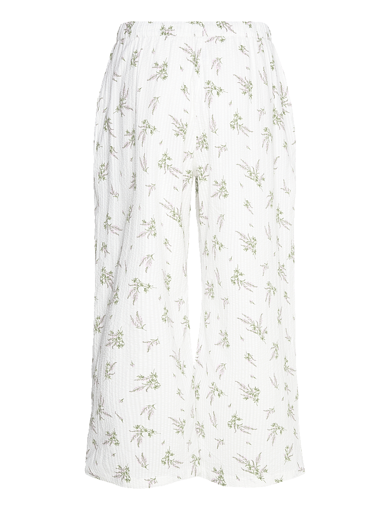 Lindex - Pyjama trousers in seersucker - pyjamasbyxor - light pink - 1