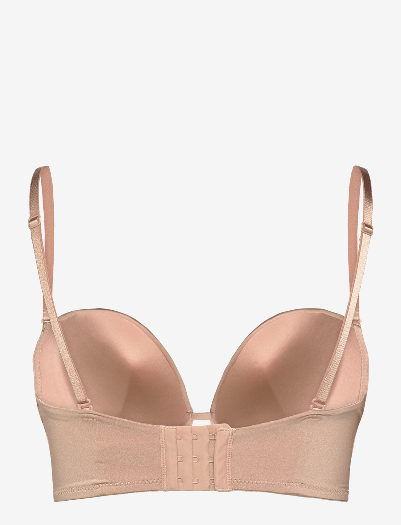 Lindex - Bra Deep Plunge strapless mic - push up bhs - beige - 2