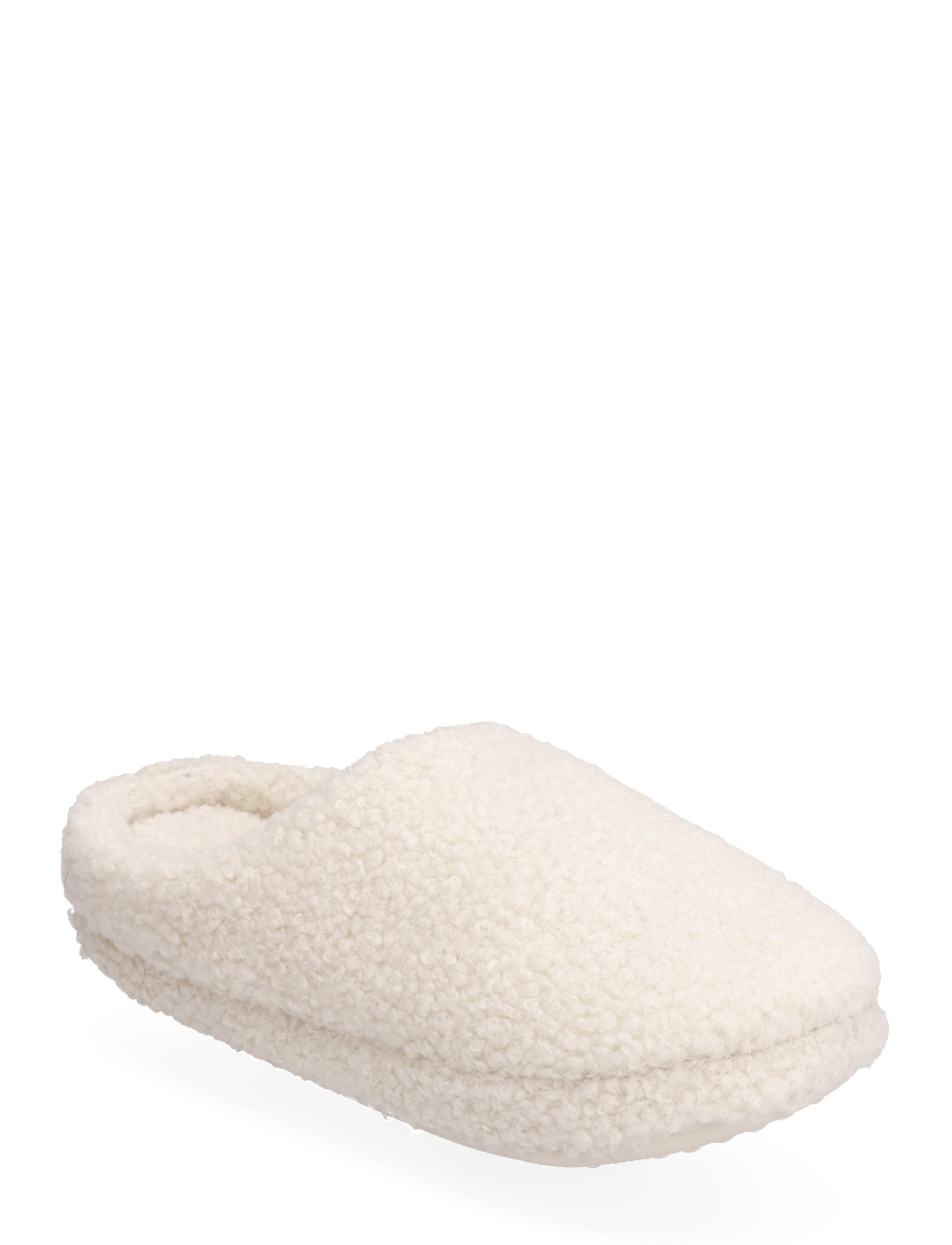Lindex Slipper pile - Schuhe - OFF WHITE / white