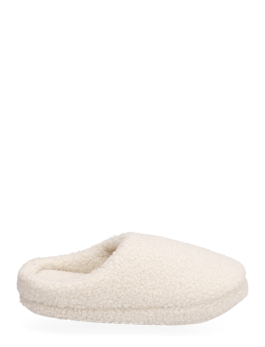 Lindex - Slipper pile - modetrends - off white - 1