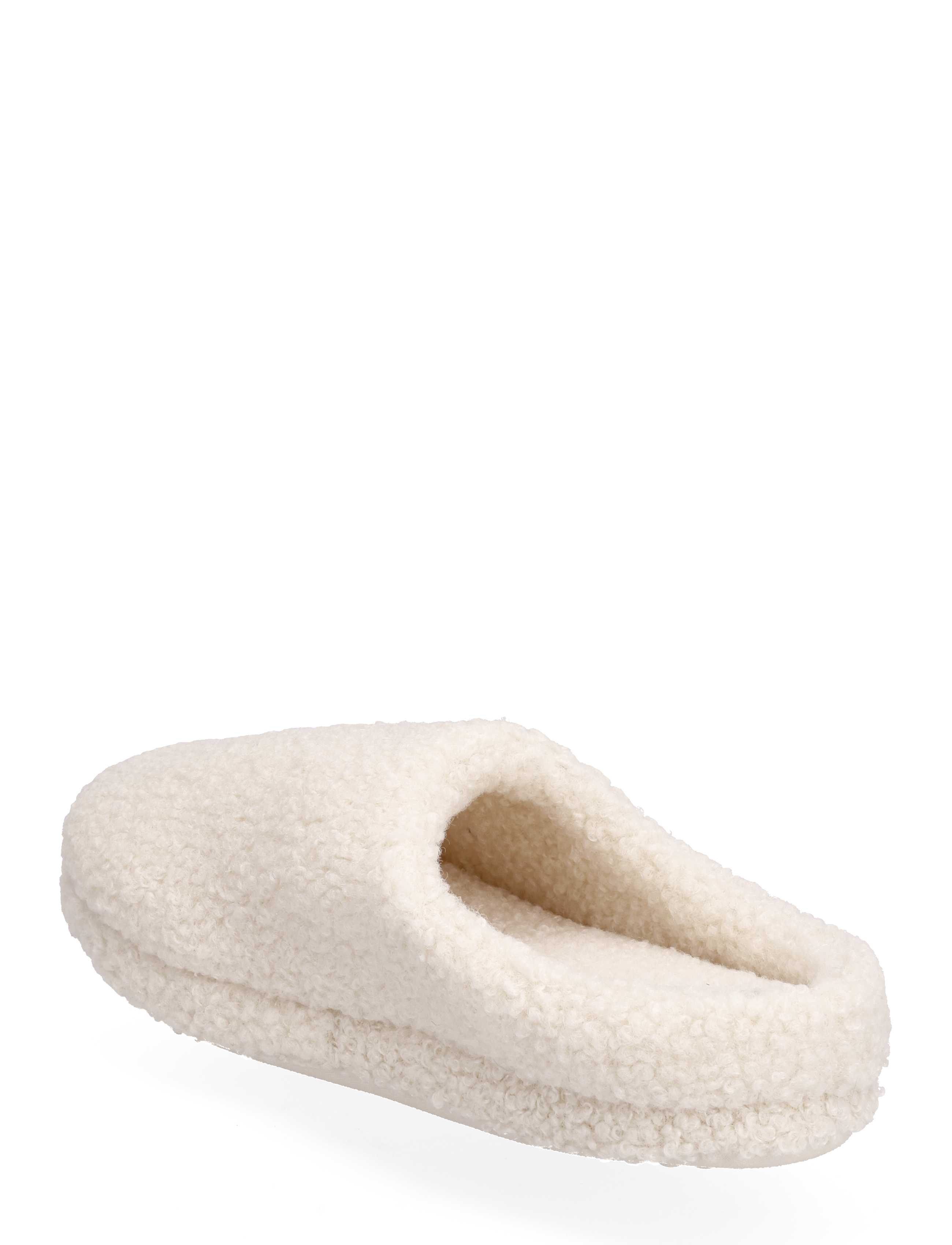Lindex - Slipper pile - modetrends - off white - 2