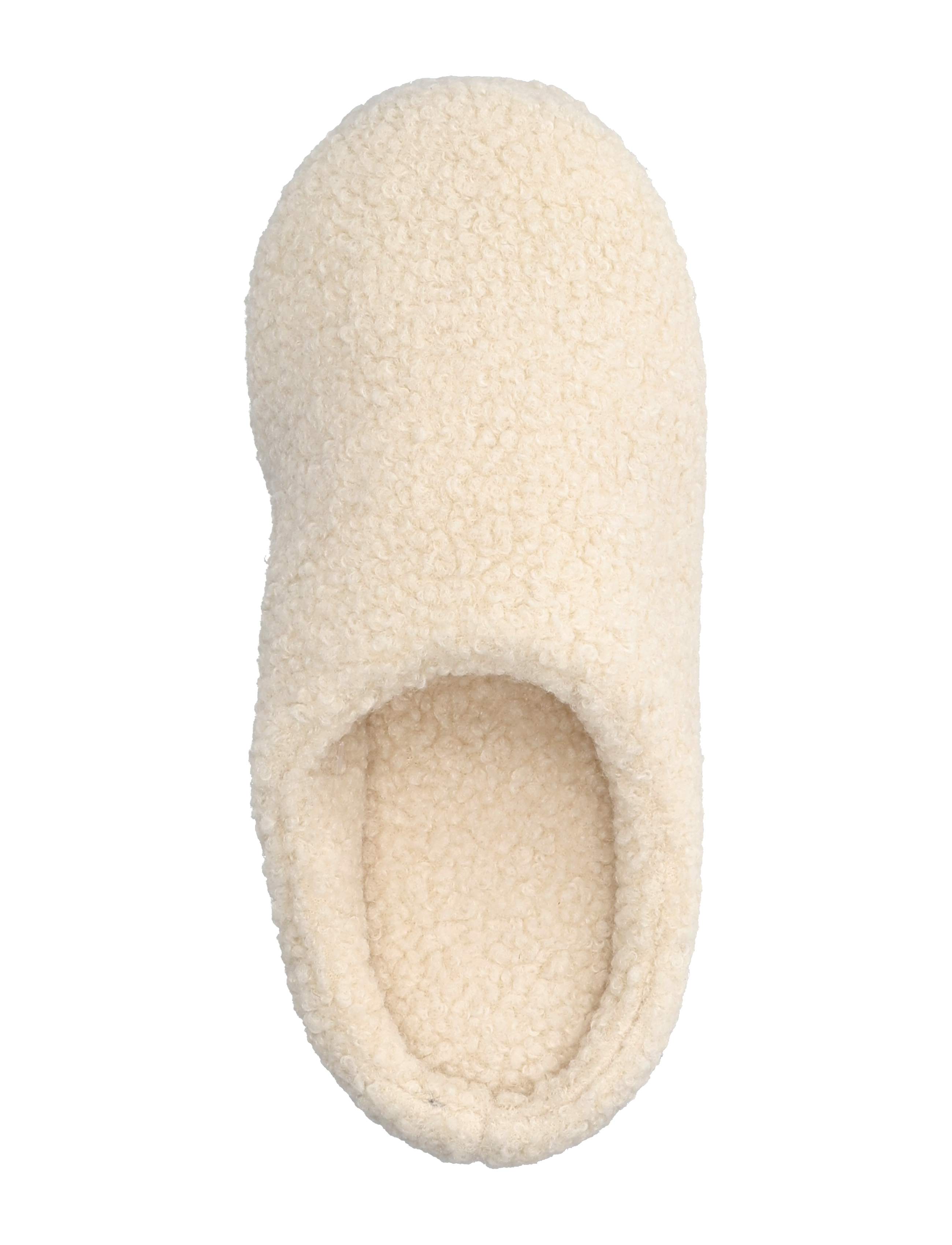 Lindex - Slipper pile - modetrends - off white - 3