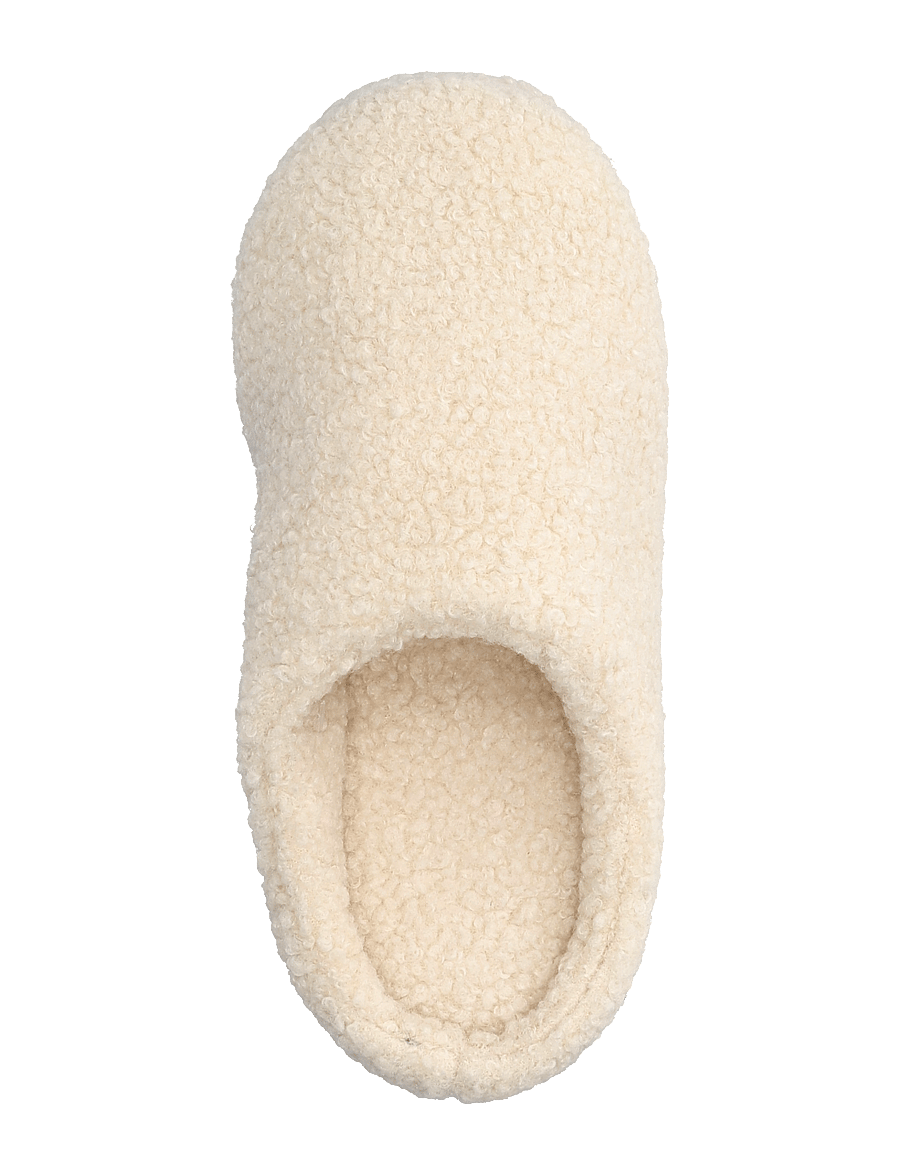 Lindex - Slipper pile - modetrends - off white - 3