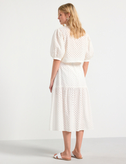 Lindex - Blouse Estrid Schiffli - long-sleeved blouses - off white - 5