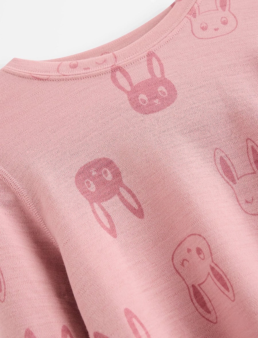 Lindex - Long sleeve top in merino wool - langärmelig - dusty pink - 5