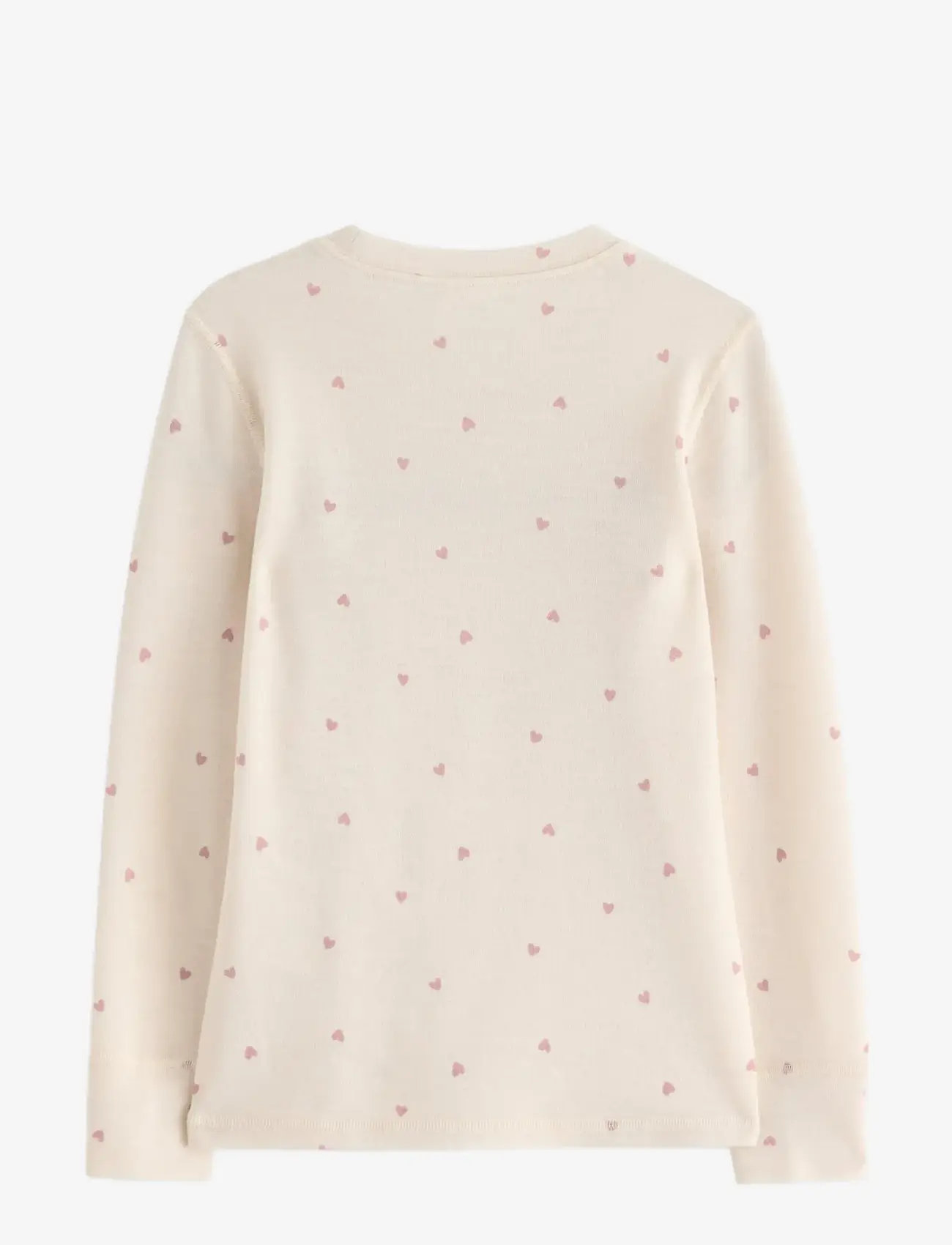 Lindex - Long sleeve top in merino wool - pitkähihaiset t-paidat - light beige - 1