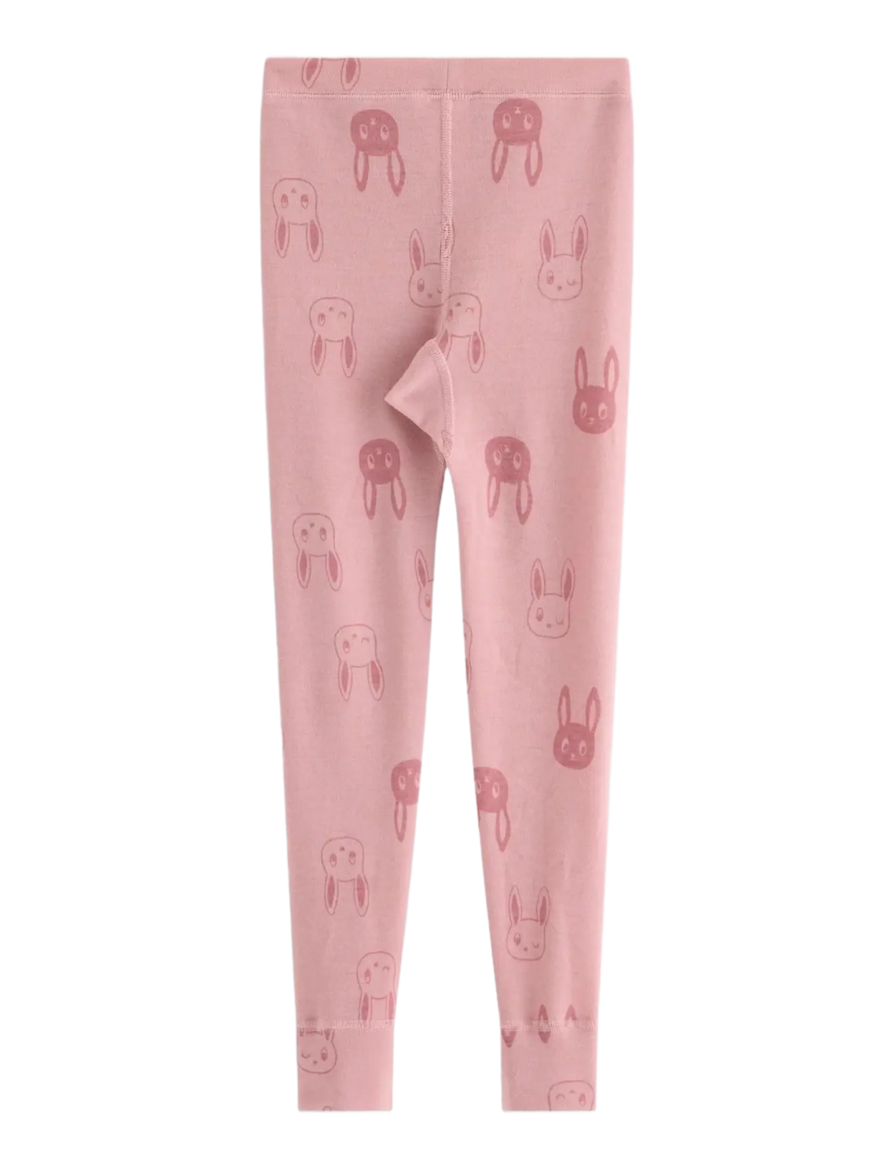 Lindex - Leggings in merino wool - base layer baby - dusty pink - 2