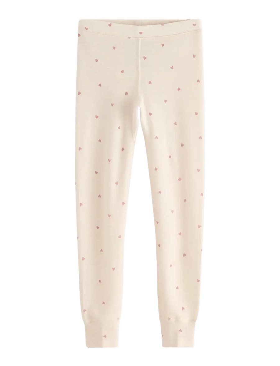 Lindex - Leggings in merino wool - funkionsunterwäsche - hosen - light beige - 0