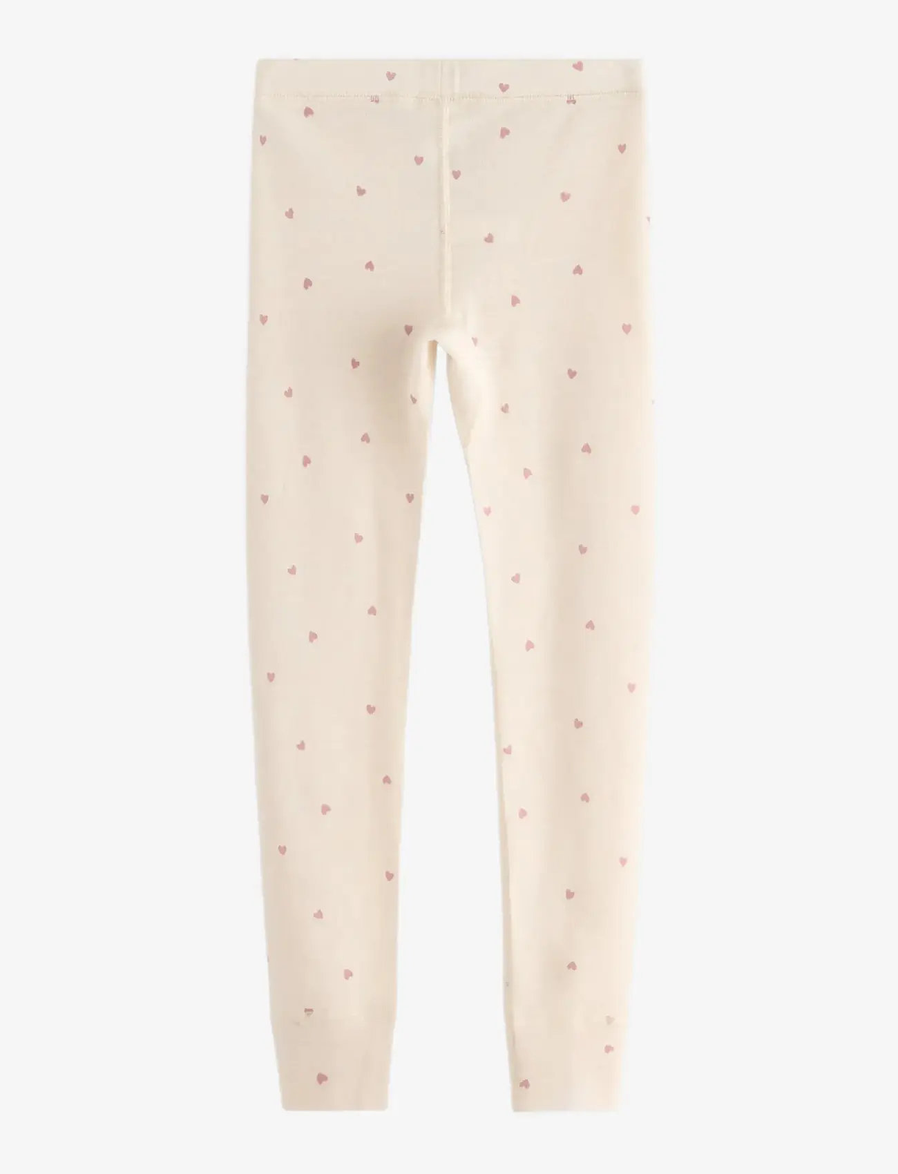 Lindex - Longjohns merino wool aop - overtøj - light beige - 1