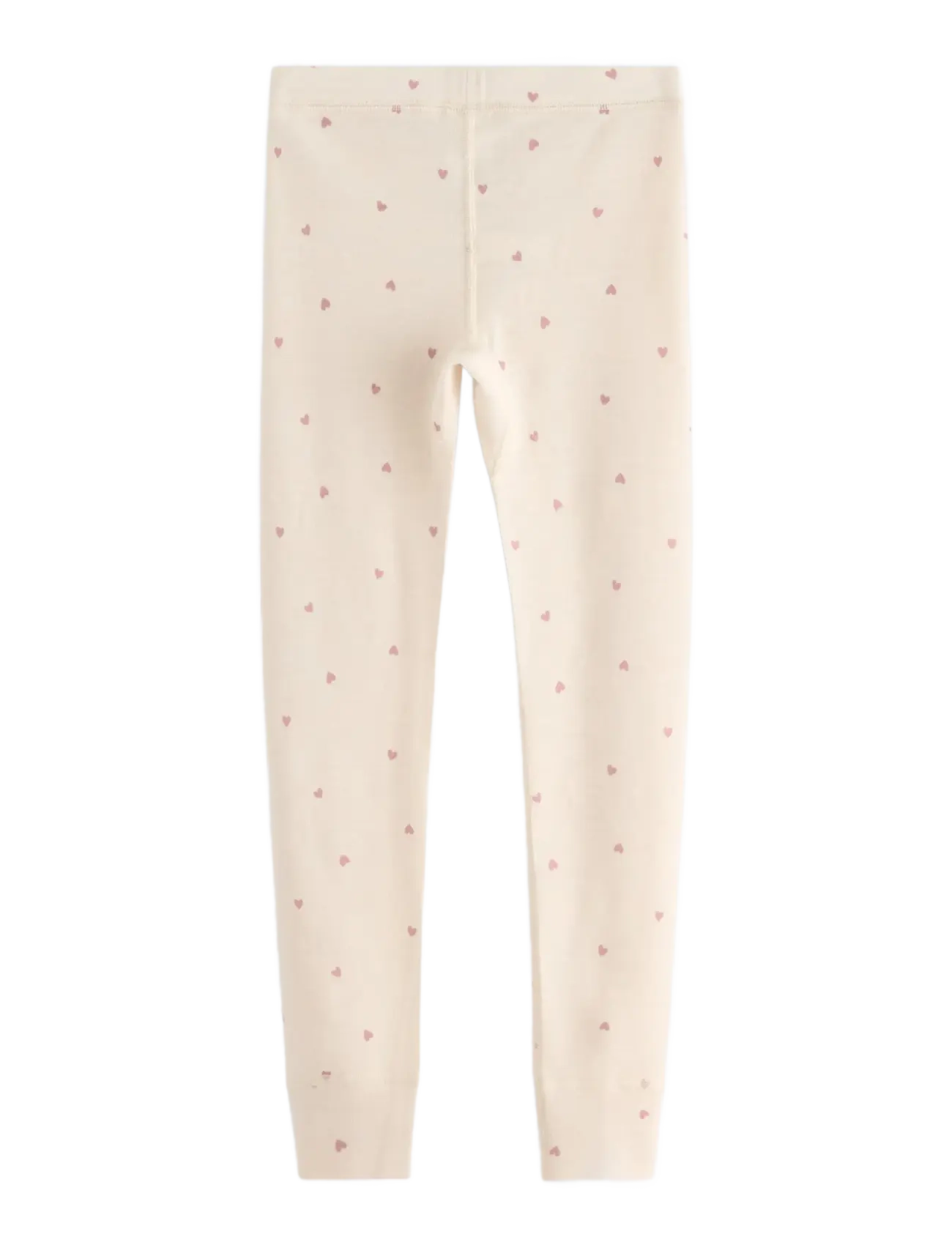 Lindex - Leggings in merino wool - leggings - light beige - 1