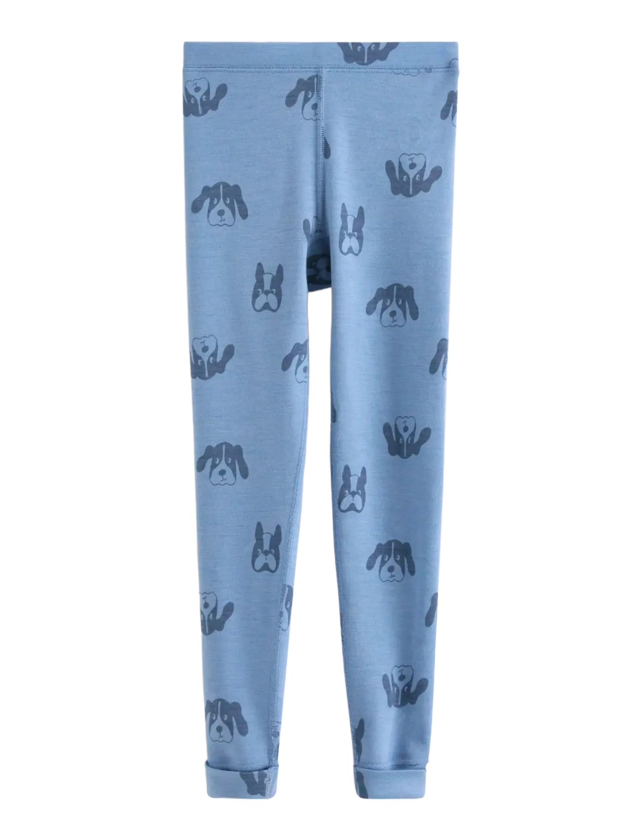 Lindex Leggings in merino wool - Funkionsunterwäsche - Hosen - LT DUSTY BLUE / blue