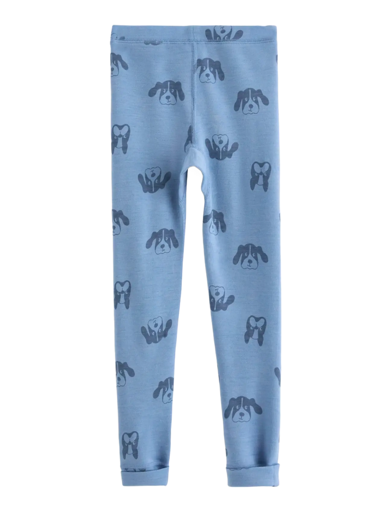 Lindex - Leggings in merino wool - funkionsunterwäsche - hosen - lt dusty blue - 1