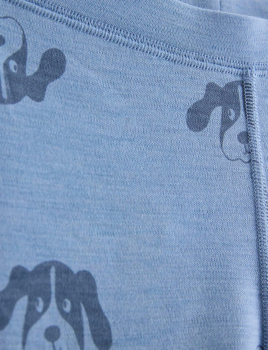 Lindex - Leggings in merino wool - funkionsunterwäsche - hosen - lt dusty blue - 2