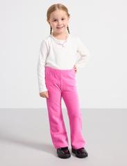 Lindex - Trousers jersey cord flare - kelnytės kūdikiams - pink - 3