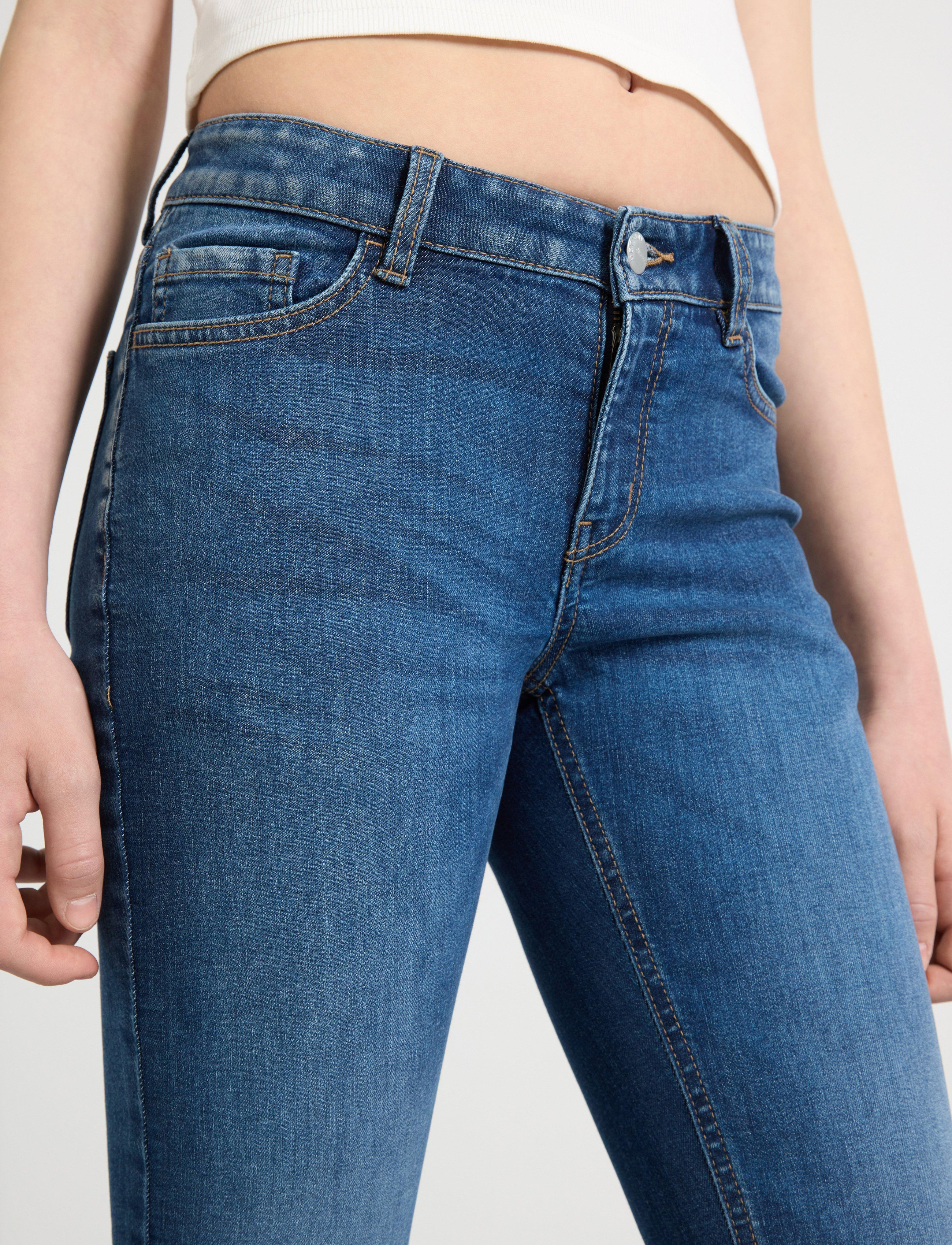 Lindex - Trousers denim Freja blue - bootcut jeans - blue - 4