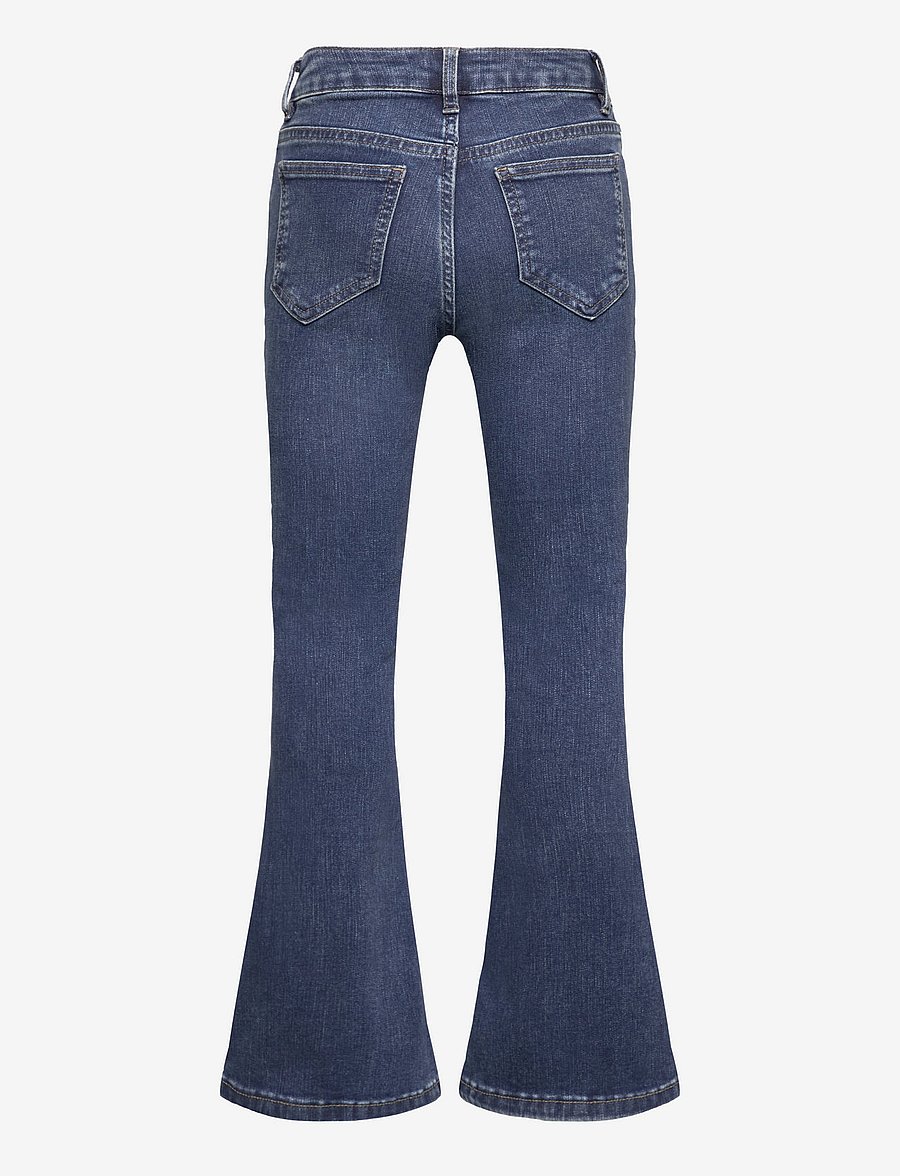 Lindex - Trousers denim Freja blue - alt laienevad teksad - denim - 2