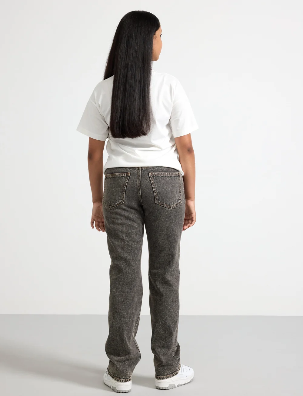 Lindex - Trousers denim Stella - regular jeans - grey - 3