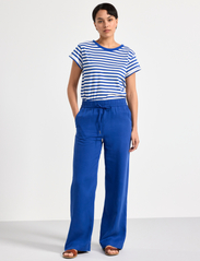 Lindex - Trouser Bella Refibra - straight leg trousers - blue - 4