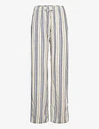 Trousers Bella stripe - OFF WHITE
