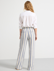 Lindex - Trousers Bella stripe - sirge säärega püksid - off white - 3