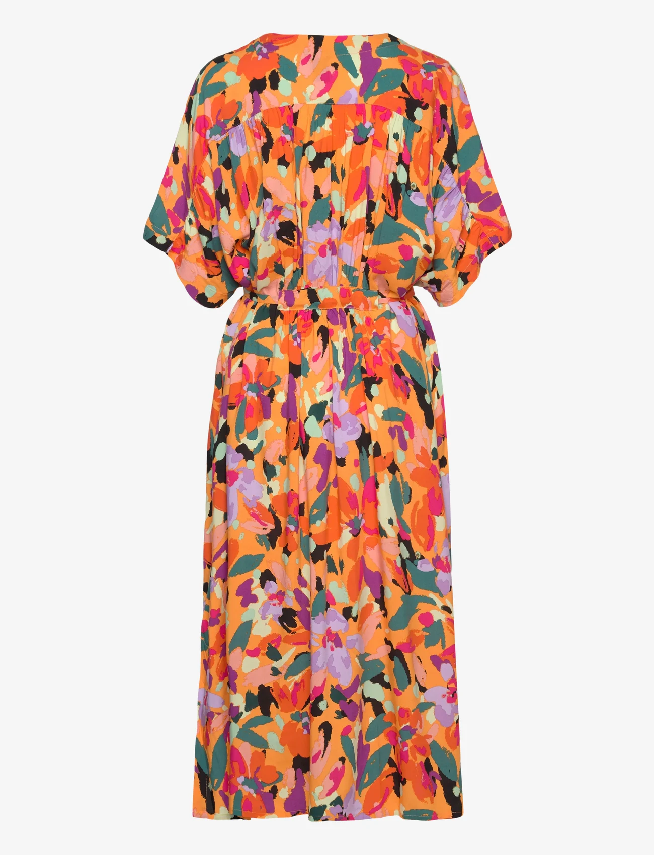 Lindex - Dress Lina kaftan - susiaučiamosios suknelės - orange - 1