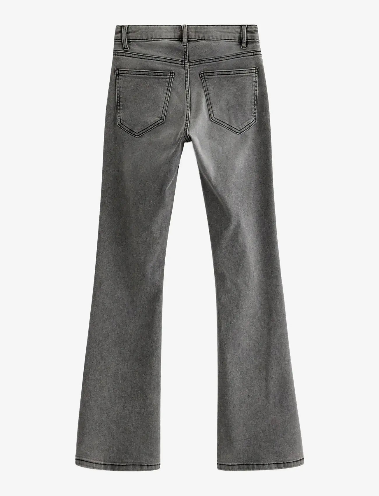 Lindex - Trousers denim Freja grey - bootcut jeans - grey - 2
