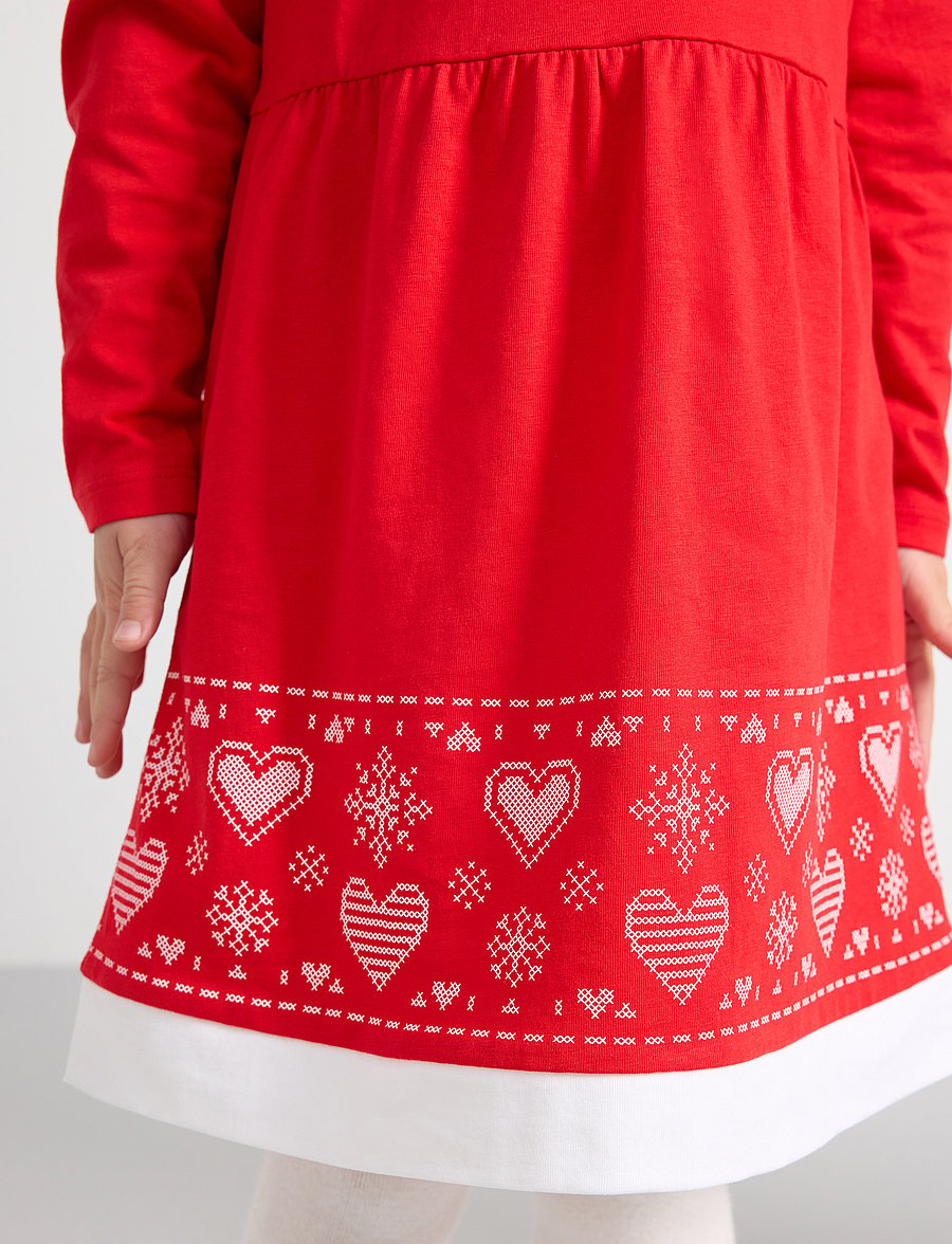 Lindex - Nightdress Christmas Santa Gin - pikkade varrukatega vabaajakleidid - red - 5