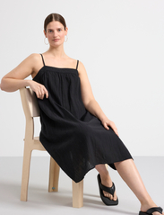 Lindex - Dress Evin - vasarinės suknelės - black - 4
