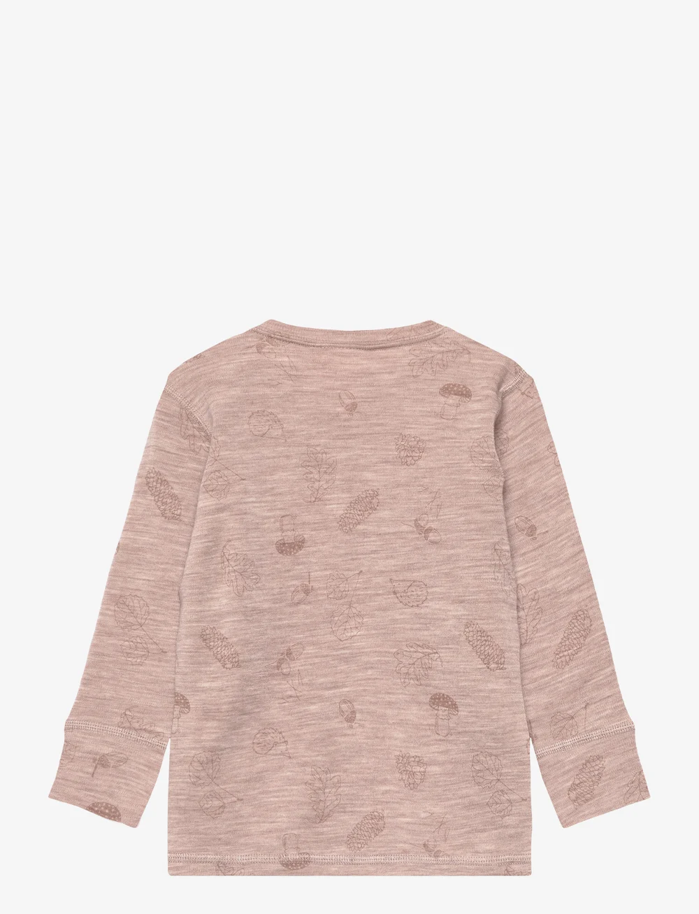 Lindex - Top baby merino wool - langärmelig - light beige melange - 1