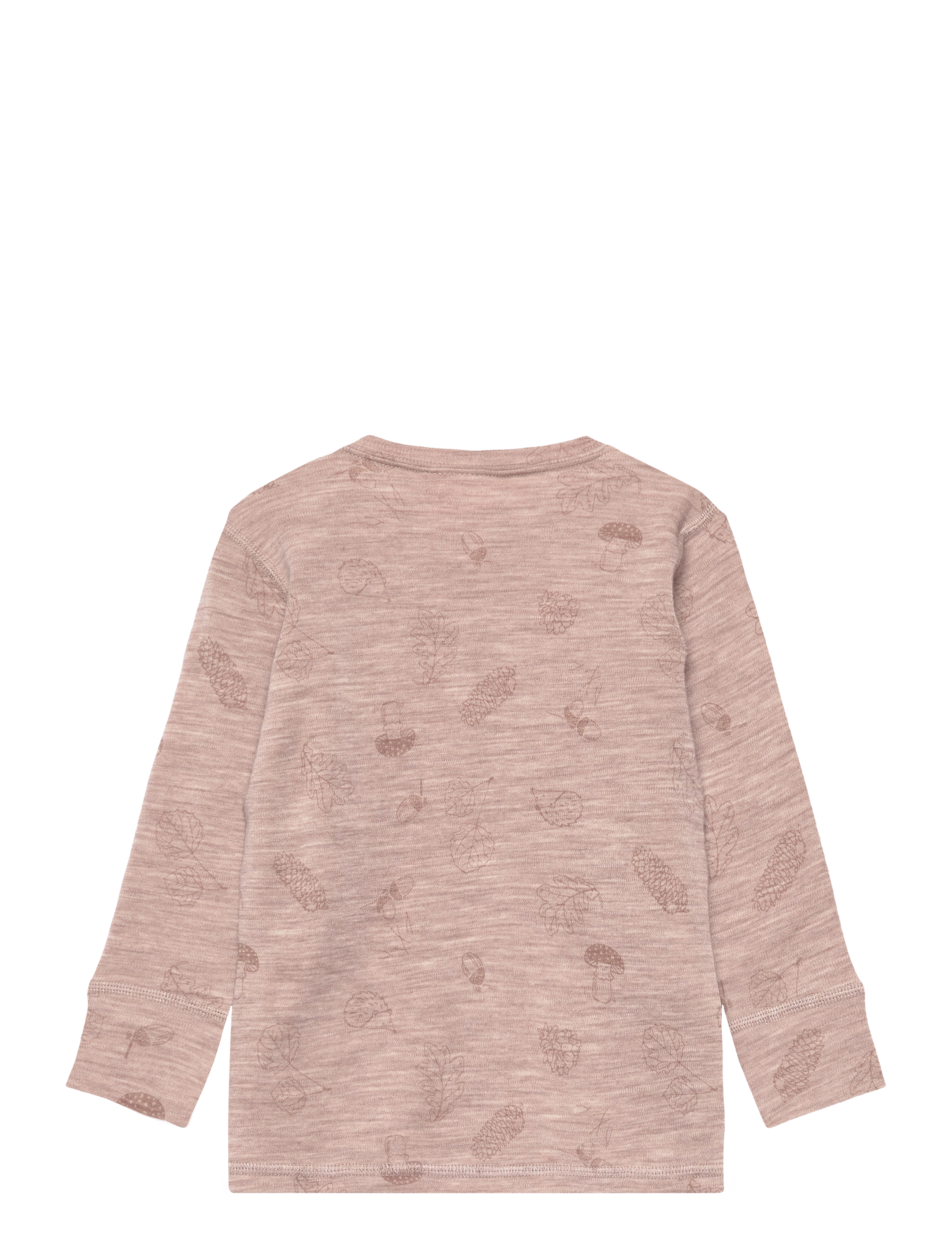 Lindex - Top baby merino wool - light beige melange - 1