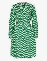 Lindex - Dress Marissa voile - sommerkleider - green - 0