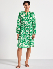 Lindex - Dress Marissa voile - najniższe ceny - green - 2