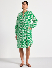 Lindex - Dress Marissa voile - najniższe ceny - green - 6