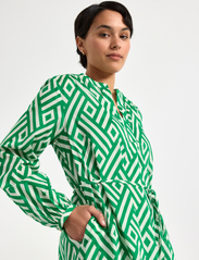 Lindex - Dress Marissa voile - najniższe ceny - green - 7