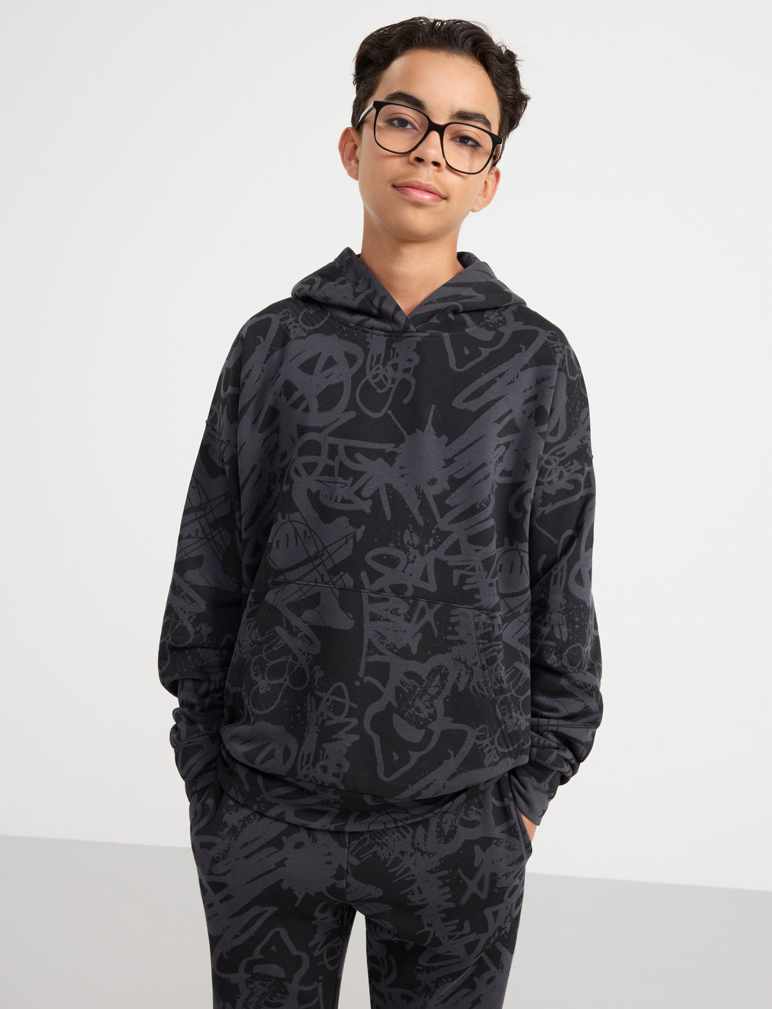 Nike top scribble sweatshirt
