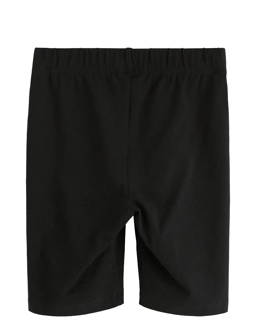 Lindex - Biker shorts in cotton - 1/2 länge - black - 2