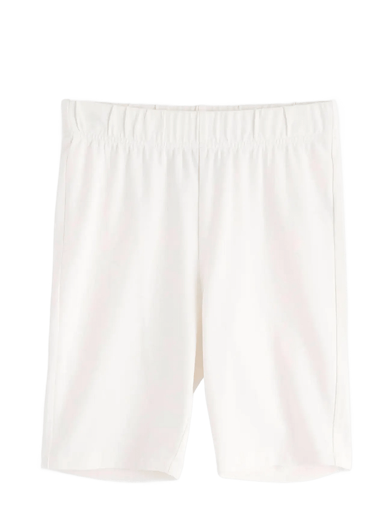 Lindex - Biker shorts in cotton - short de cyclisme - white - 1