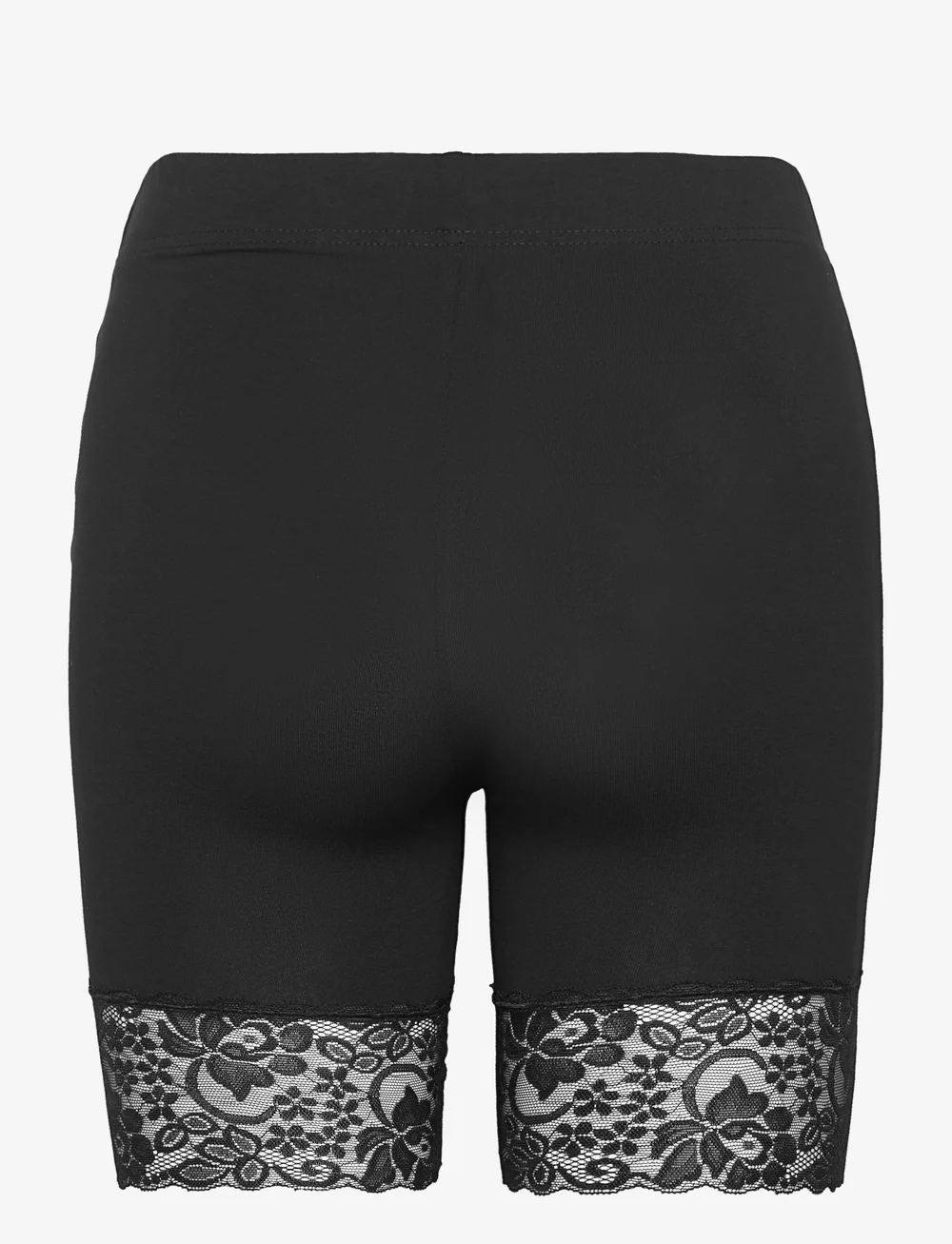 Lindex - Leggings Sally lace short - cykelbyxor - black - 2