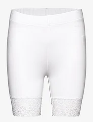 Lindex - Leggings Sally lace short - laveste priser - white - 0