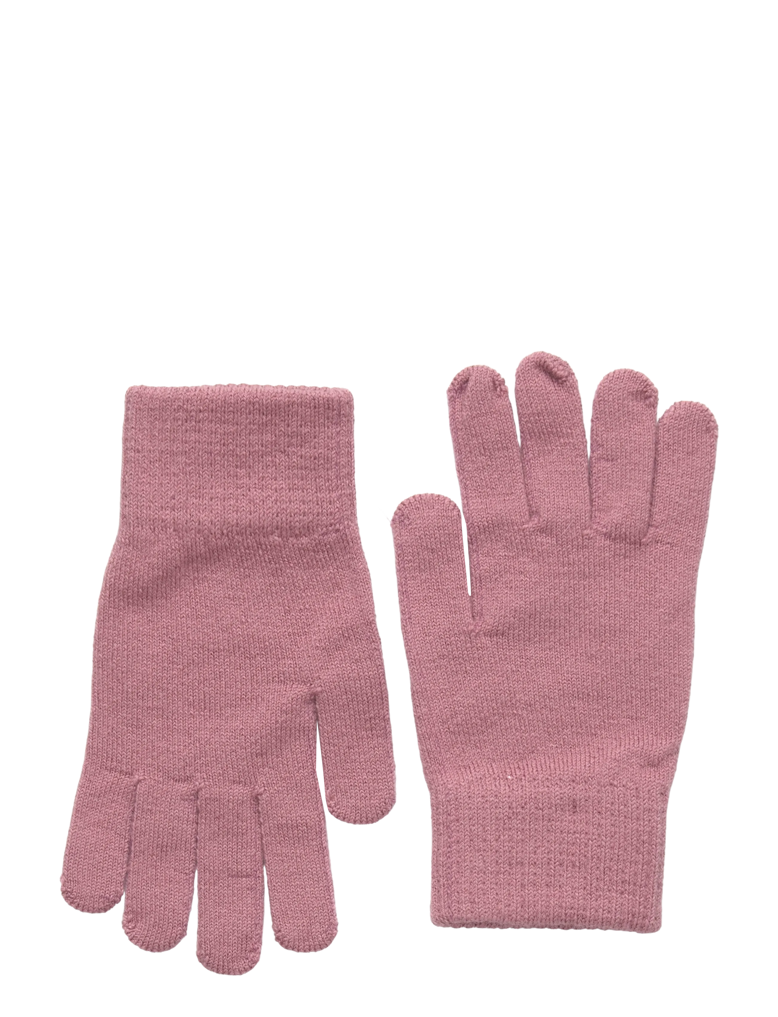 LINDEX Handschuhe Magic Fix Wolle Pink - 8-10 - Kinder