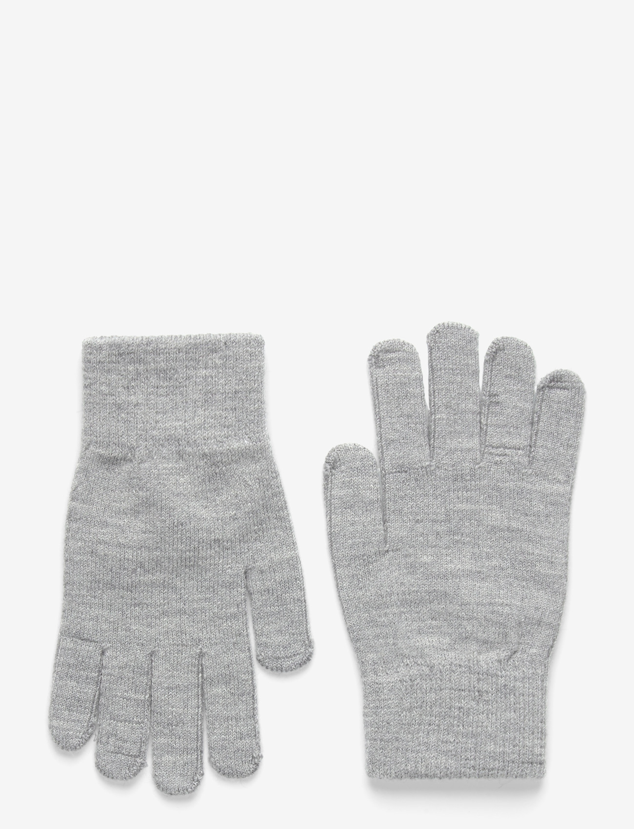 Lindex - Gloves magic FIX wool - vantar - grey melange - 0