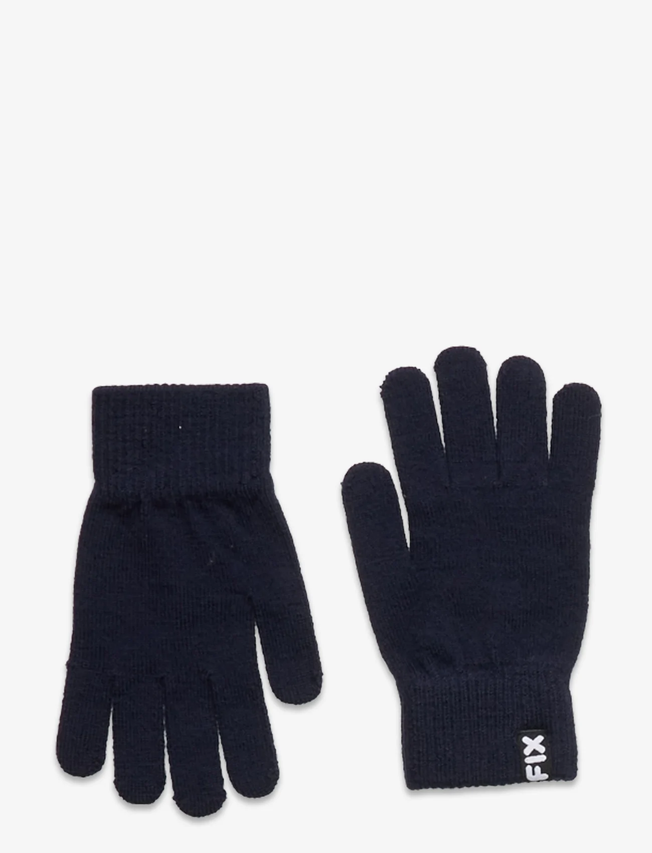 Lindex - Gloves magic FIX wool - handsker - navy - 0