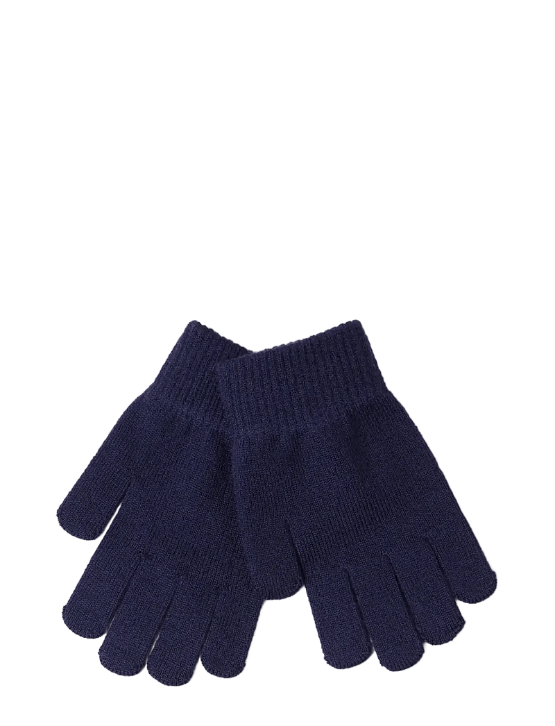 Lindex - Gloves magic FIX wool - kindad - navy - 0
