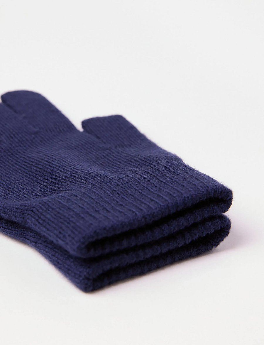 Lindex - Gloves magic FIX wool - handschuhe - navy - 2